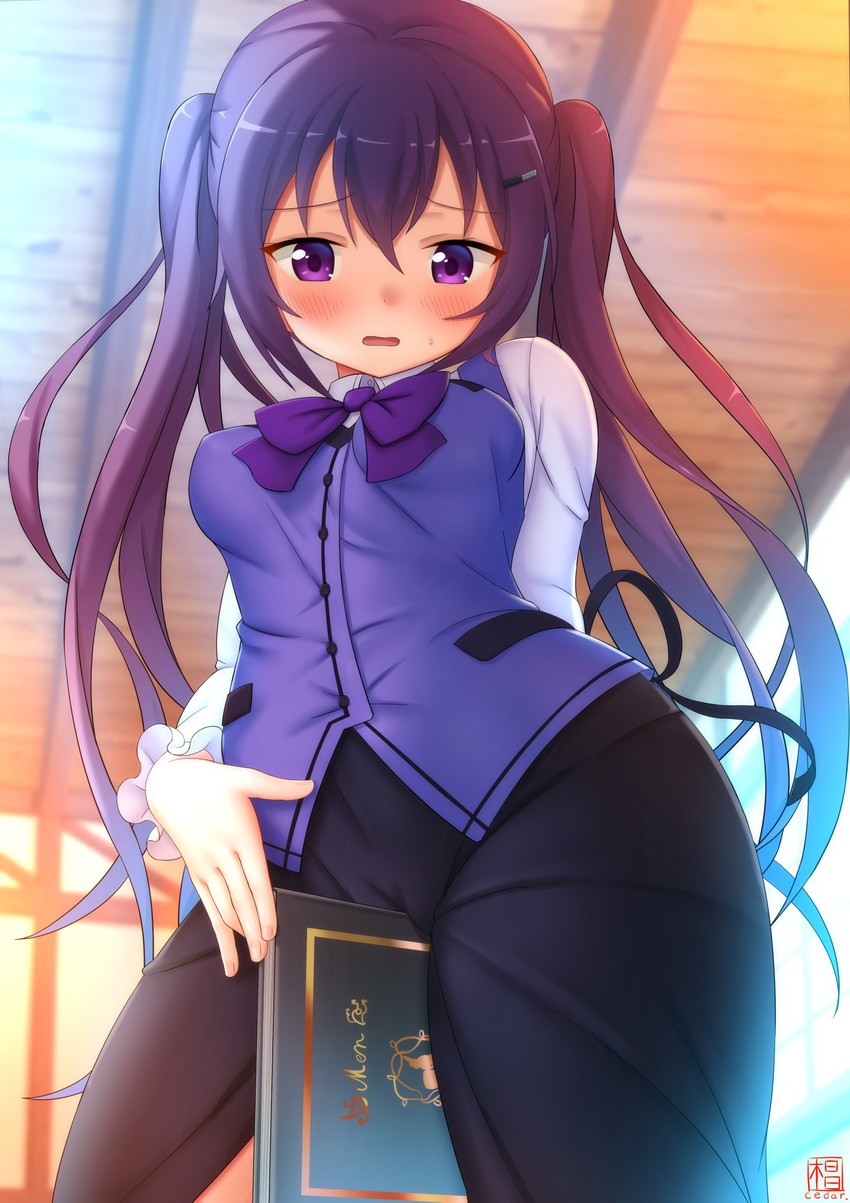 tedeza rize (gochuumon wa usagi desu ka?) drawn by cedar_(cedar_japonica)