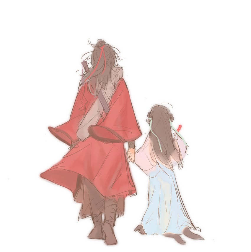 li huowang and li sui (dao gui yi xian) drawn by yangnan927
