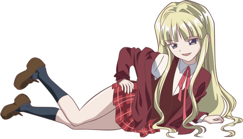 evangeline a.k. mcdowell (mahou sensei negima!) drawn by negativezero