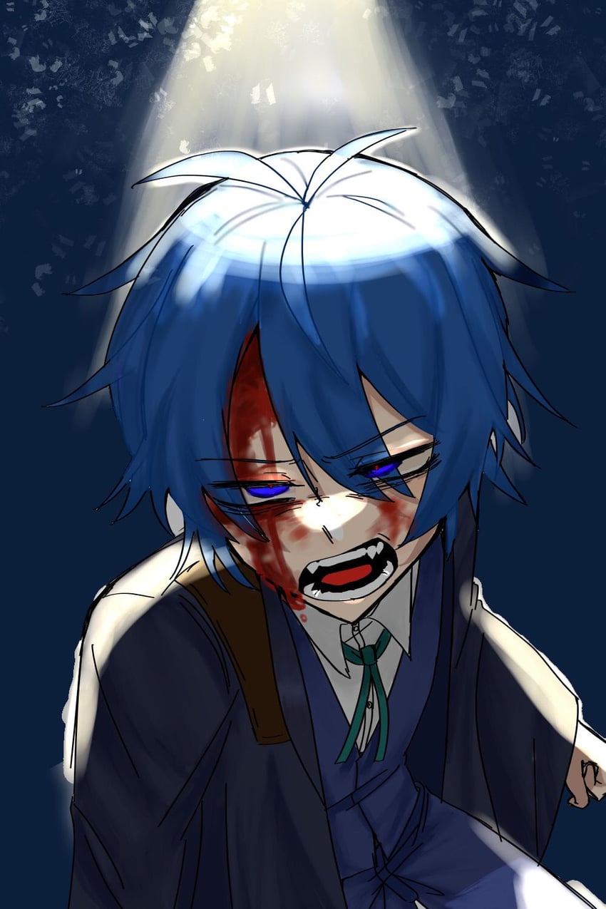 kaito and gallerian marlon (vocaloid and 2 more) drawn by ratchetlovelove