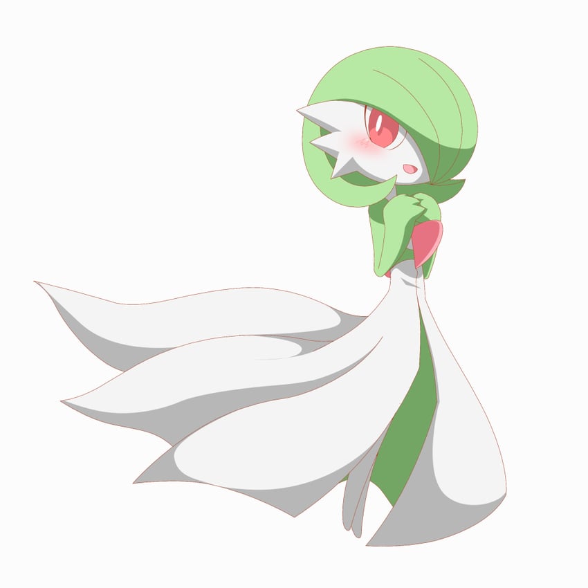 gardevoir (pokemon and 1 more) drawn by neru_(neruneruru)