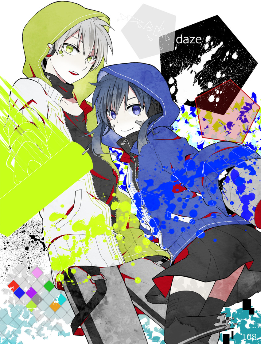 ene and konoha (kagerou project and 1 more) drawn by 108_(toowa)