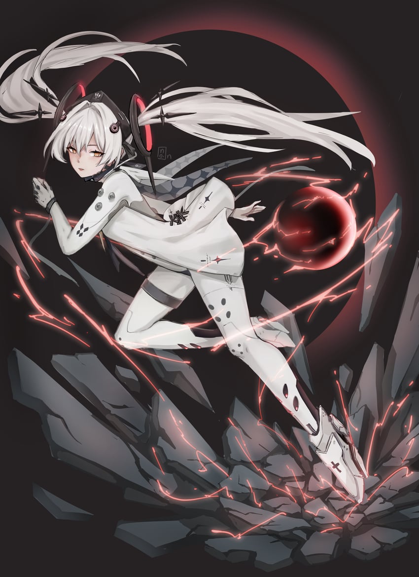 luna and luna: laurel (punishing: gray raven) drawn by full_of_energy