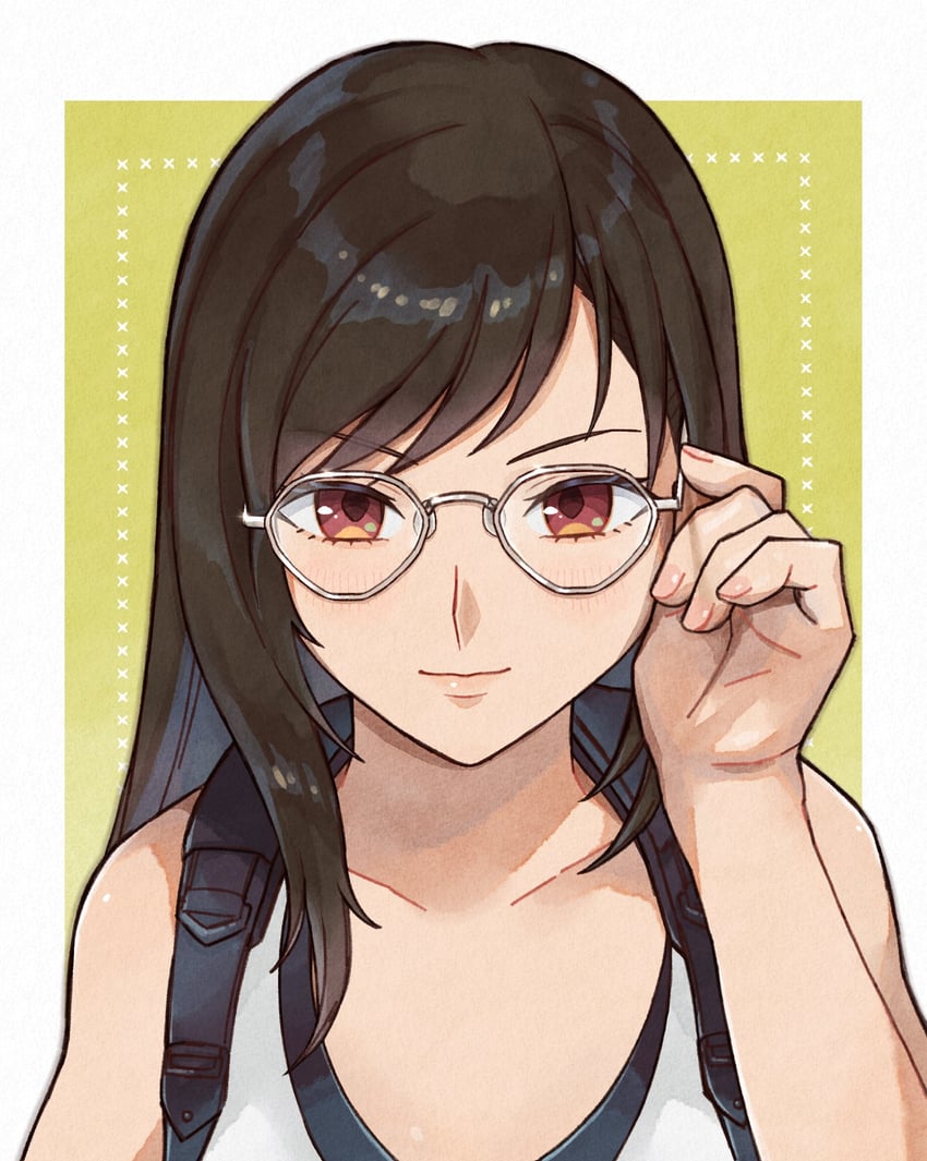 tifa lockhart (final fantasy and 2 more) drawn by rena_s1226