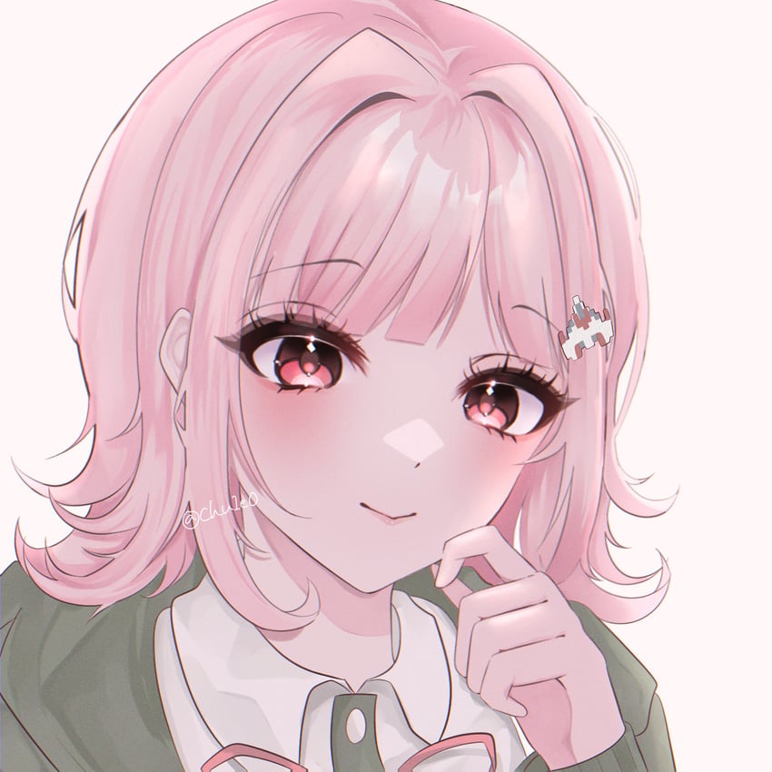 nanami chiaki (danganronpa and 1 more) drawn by o_soba_(soba3ly)