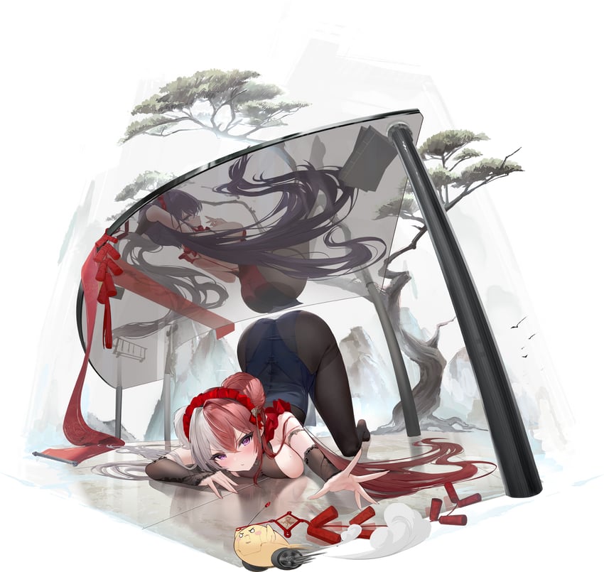 manjuu, ying swei, and chao ho (azur lane) drawn by yyy_(zelda10010)