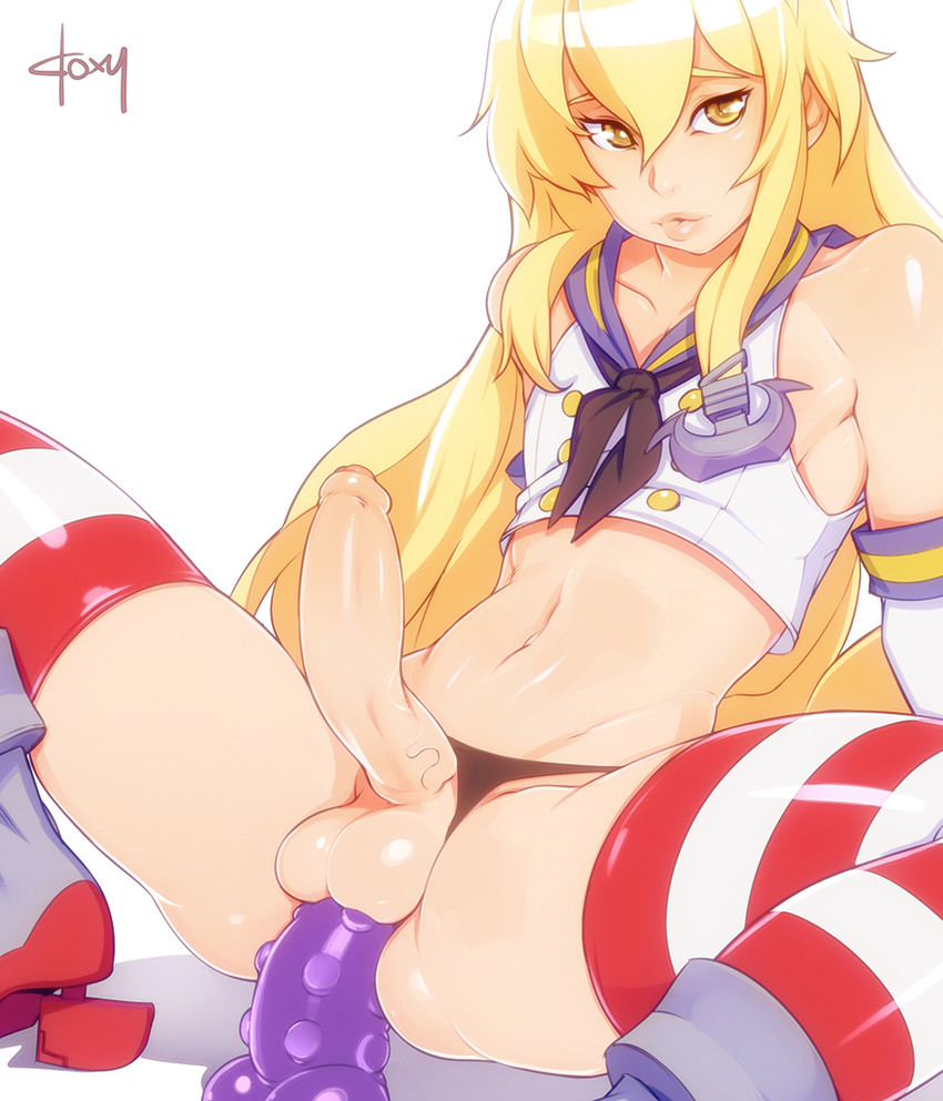 shimakaze and shimakaze-kun (kantai collection) drawn by doxy