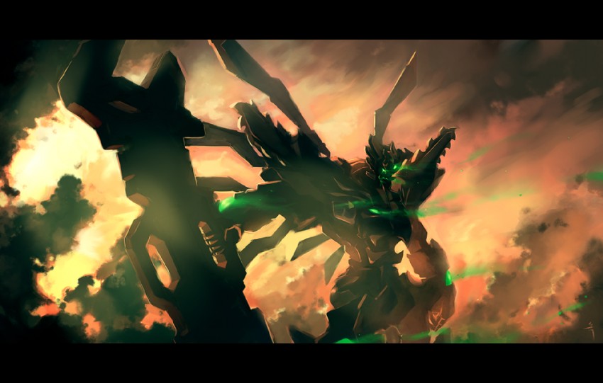 gunleon (super robot wars and 2 more) drawn by archlich