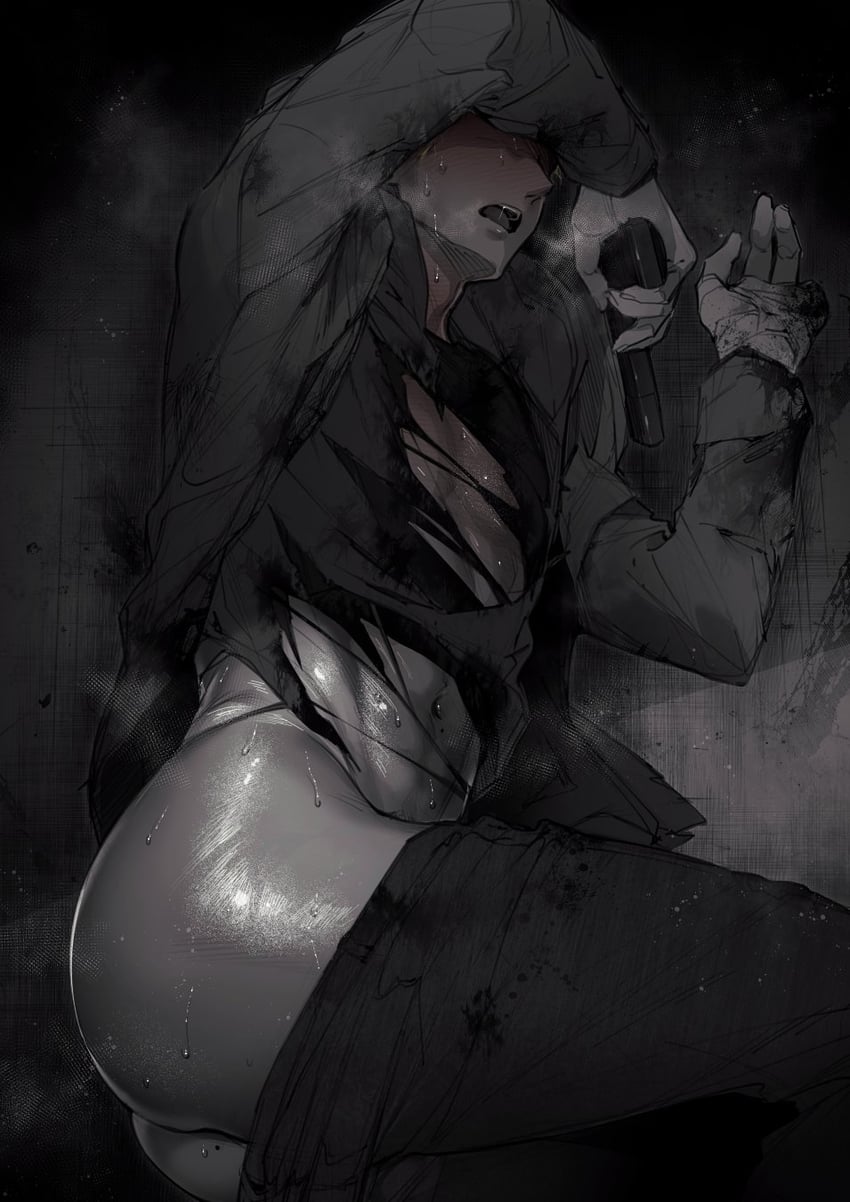 ethan winters (resident evil and 1 more) drawn by oekakixx