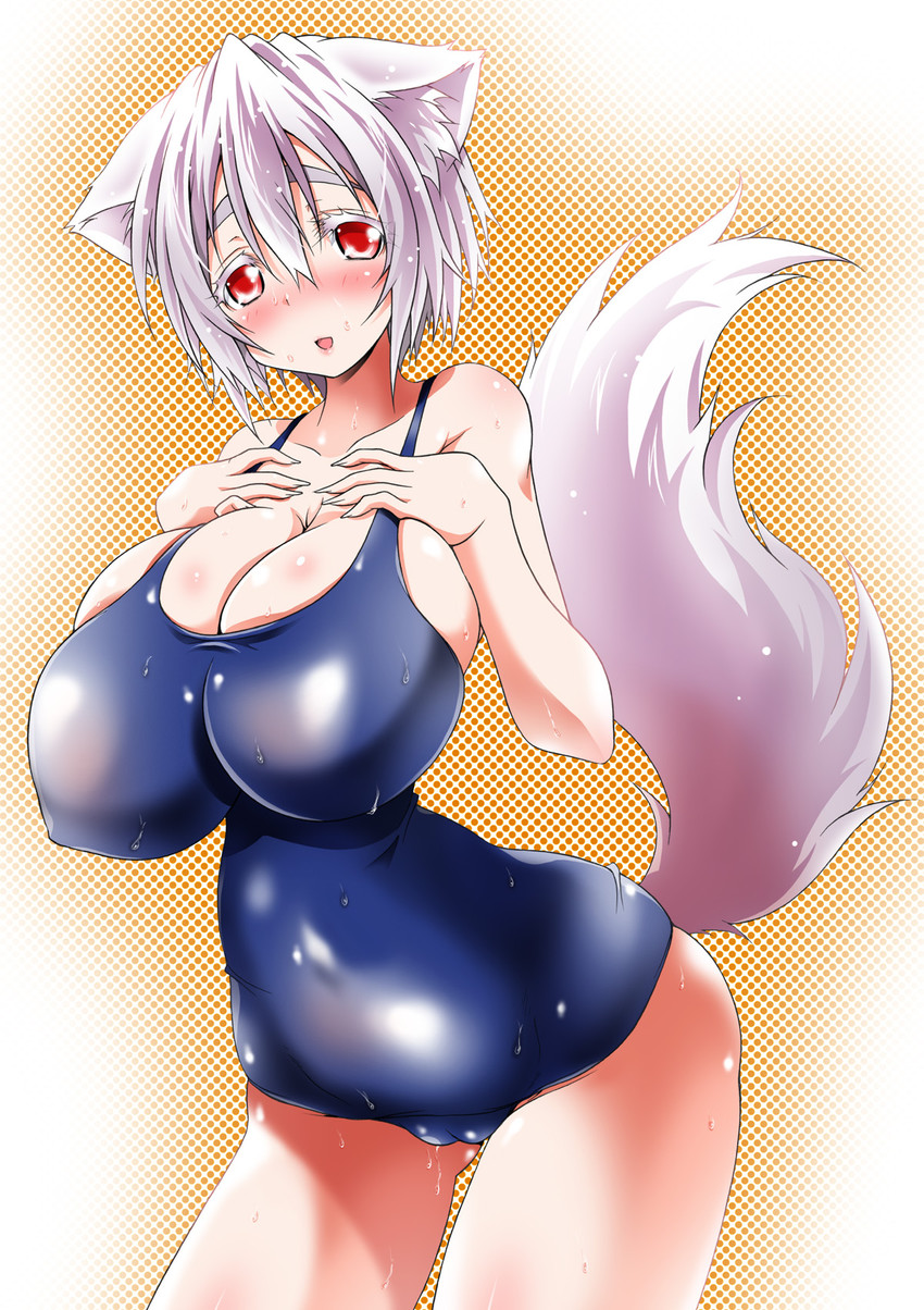 inubashiri momiji (touhou) drawn by oobashin