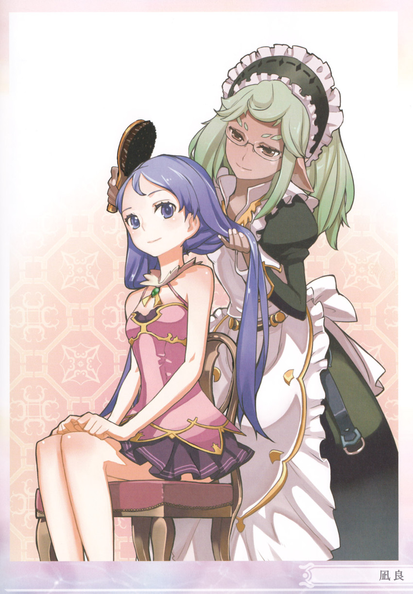 maerwen and electra (rune factory and 1 more)