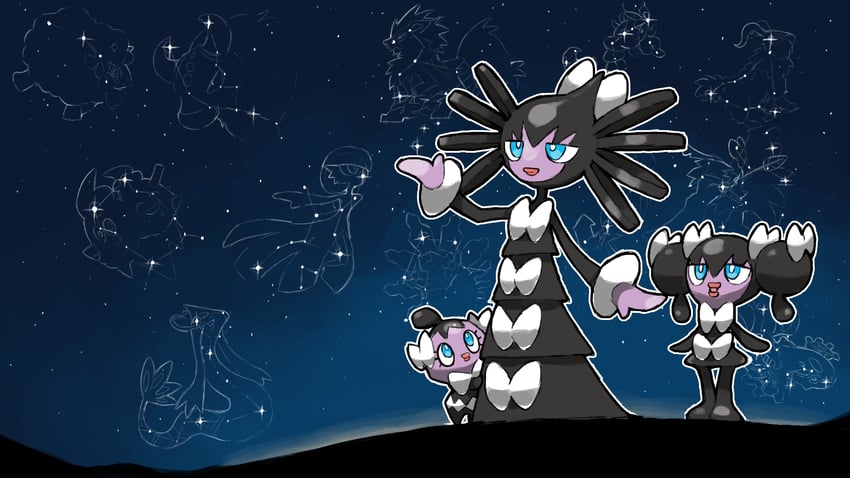 gardevoir, milotic, arcanine, wooloo, kyogre, and 9 more (pokemon) drawn by blacknirrow
