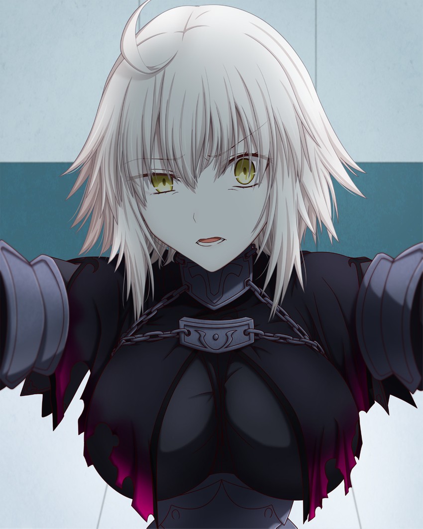 jeanne d'arc alter (fate and 1 more) drawn by hasebe_akira