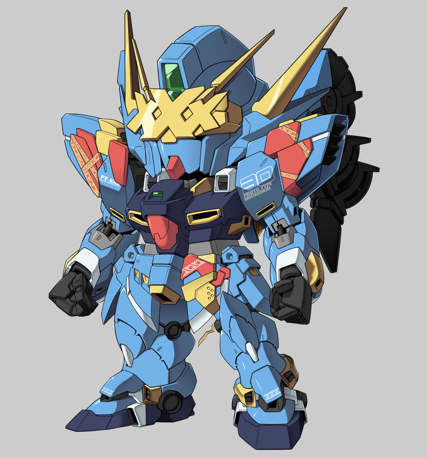 huckebein 30 (super robot wars and 1 more) drawn by othousand