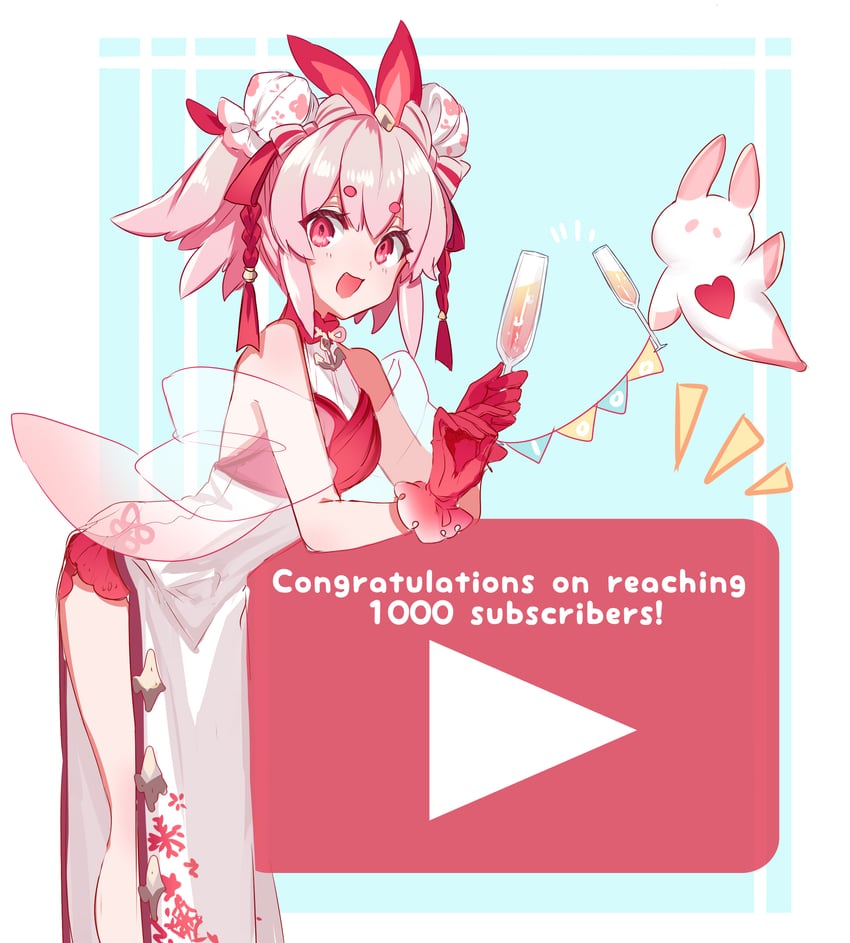 ryuhyo rione (indie virtual youtuber and 1 more) drawn by macchoko