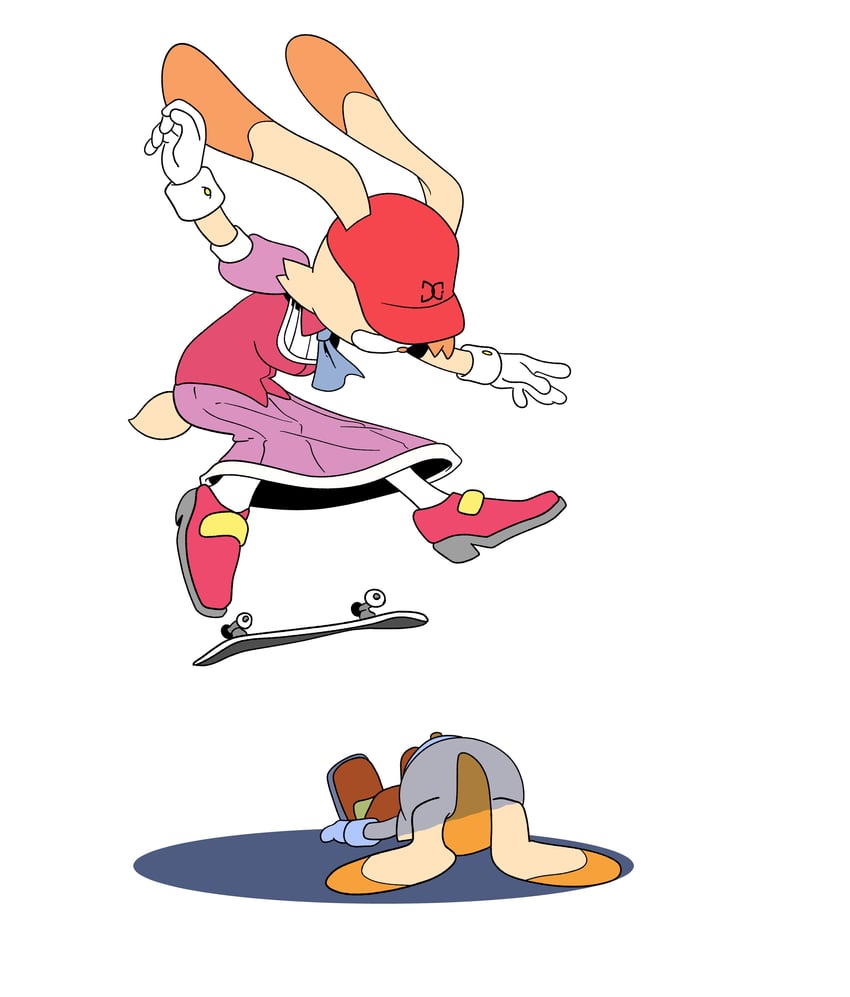 cream the rabbit and vanilla the rabbit (sonic and 1 more) drawn by novika