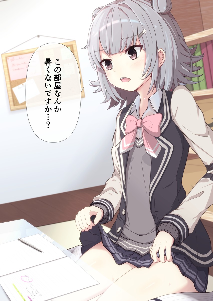 koharu rikka (voiceroid and 2 more) drawn by kinzoku2