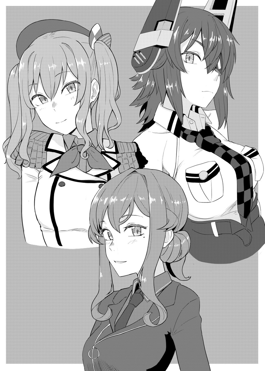 tenryuu, kashima, gotland, tenryuu kai ni, and gotland kai (kantai collection) drawn by tsurugi_(the_horizon)