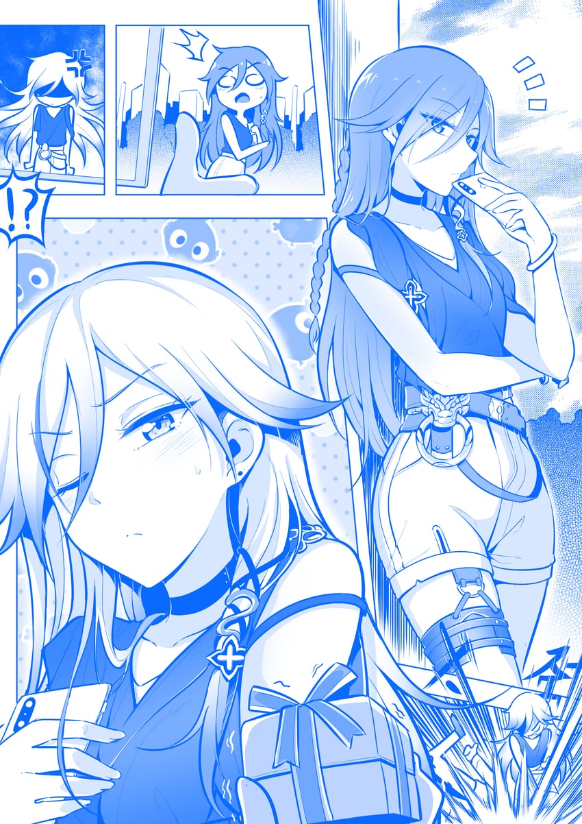 fu hua (honkai and 1 more) drawn by fei_luo_mao