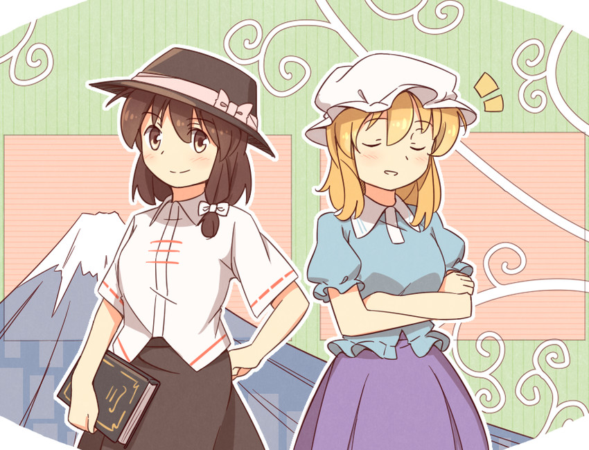 usami renko and maribel hearn (touhou and 1 more) drawn by unagi_sango