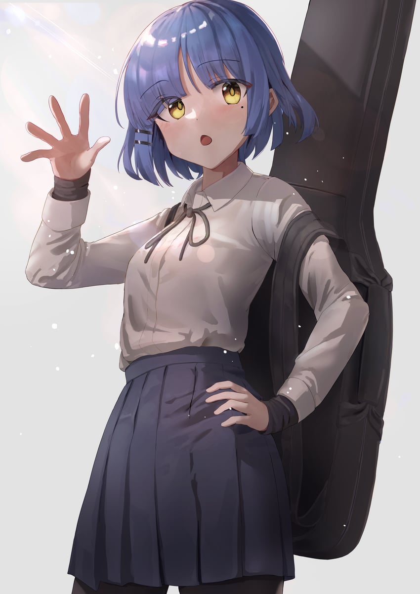 yamada ryo (bocchi the rock!) drawn by mimi_(mimi_ganbaruzo)
