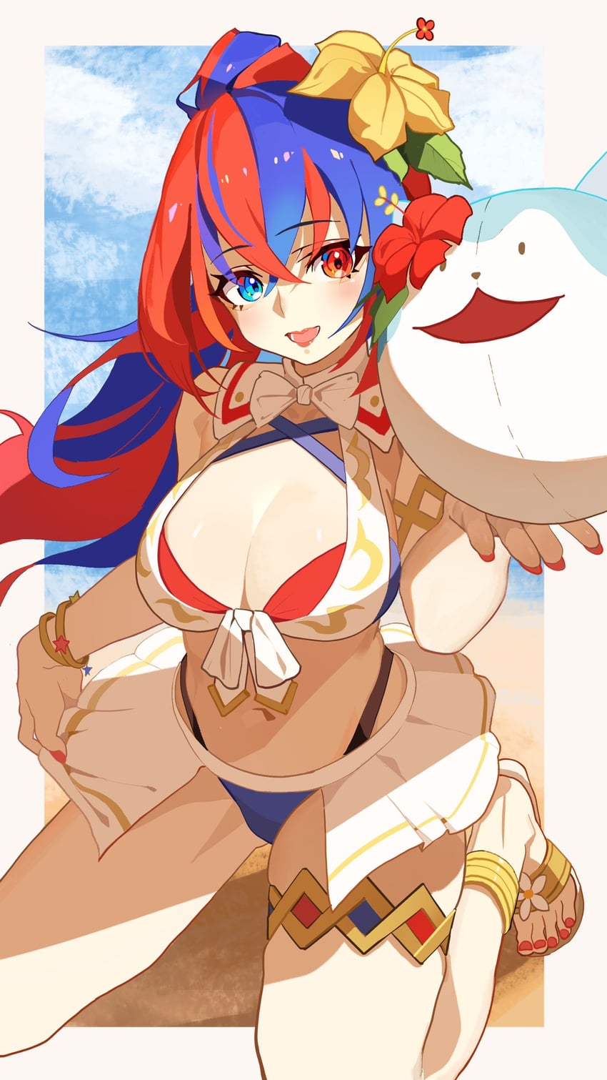 female alear and sommie (fire emblem and 2 more) drawn by gbbgb321