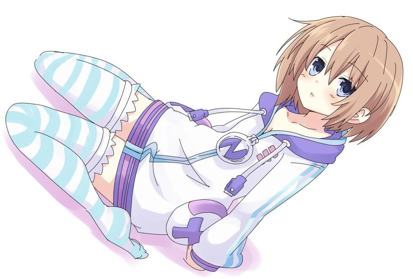 neptune and blanc (neptune) drawn by iwashi_dorobou_-r-