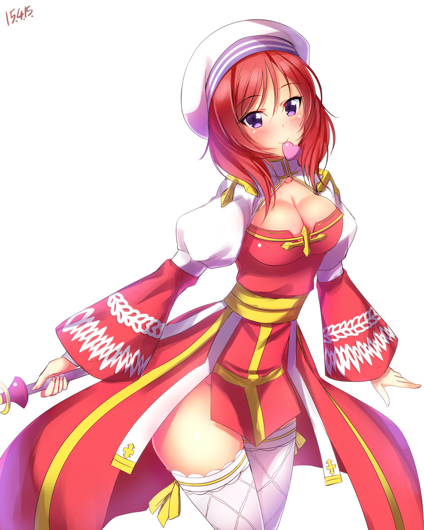 nishikino maki and arch bishop (love live! and 2 more) drawn by yu-ta