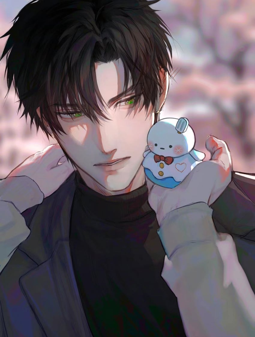 protagonist and zayne (love and deepspace) drawn by lao_shi_shi_wo_bie_kai_qiang