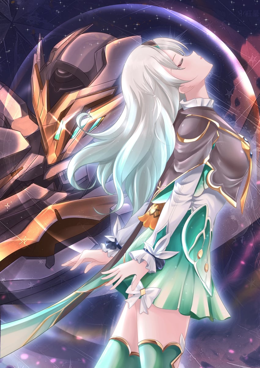 firefly and sam (honkai and 1 more) drawn by sefilom