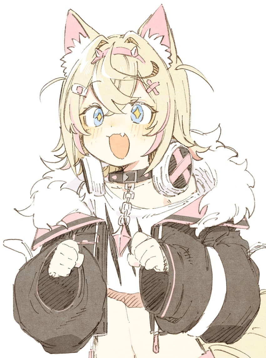 mococo abyssgard (hololive and 1 more) drawn by abara_heiki