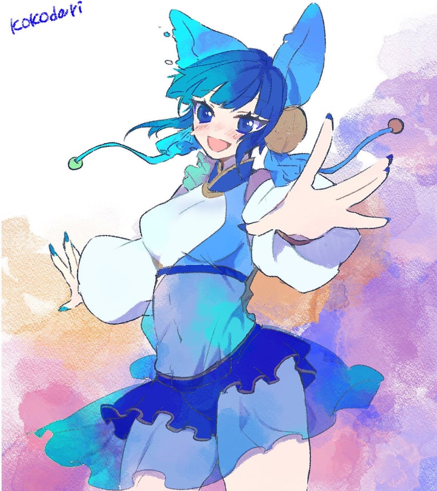 ni-ni the mirror mikanko (yu-gi-oh!) drawn by kokodari