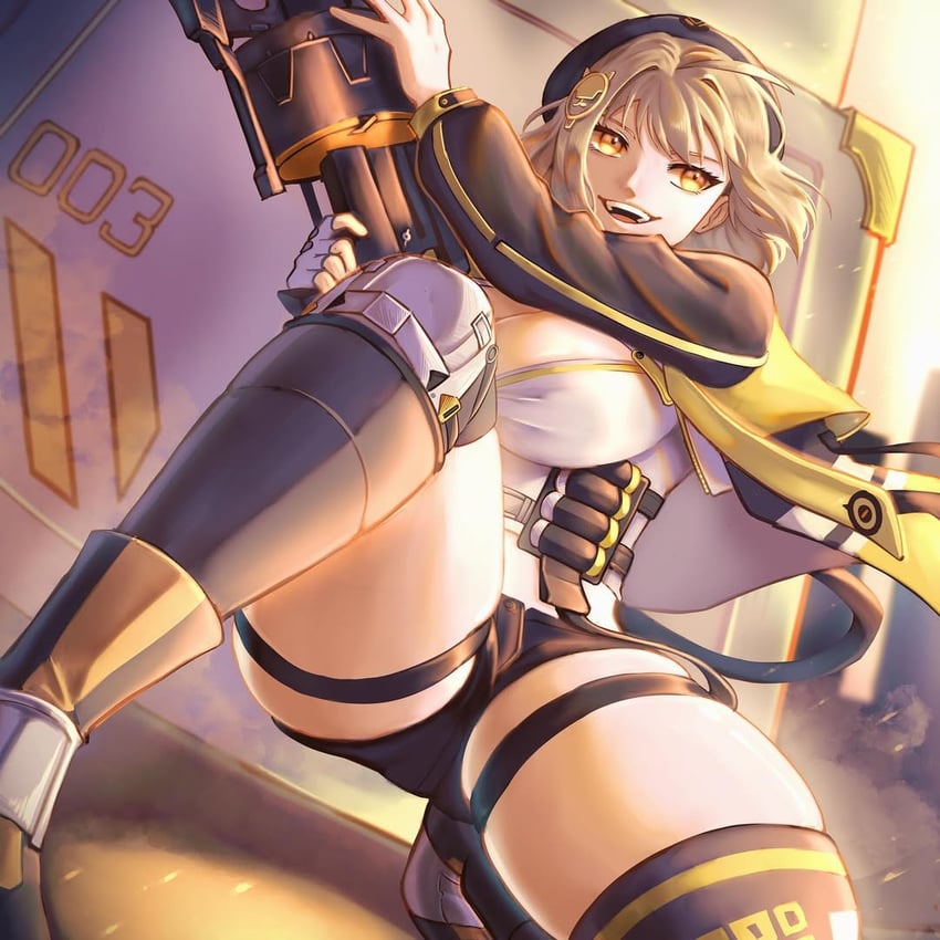 anis (goddess of victory: nikke) drawn by overmikii