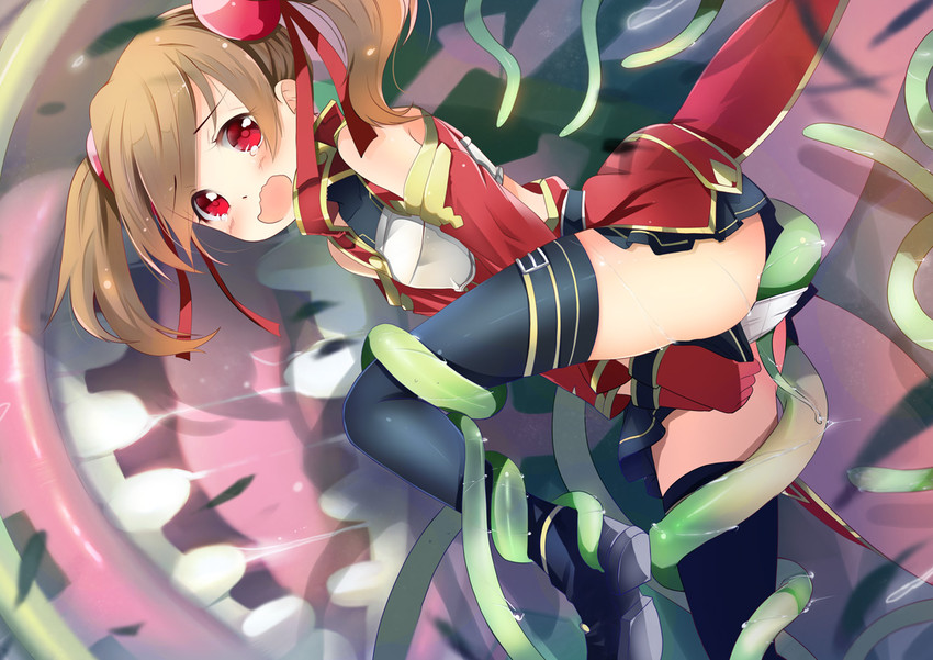 silica and garish gerbera (sword art online) drawn by fuyouchu