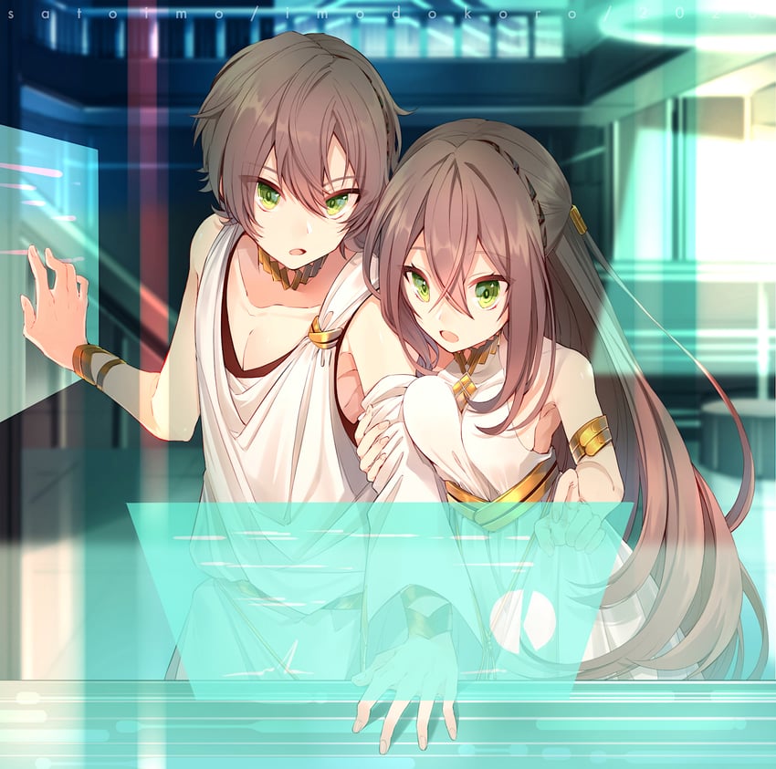 adele and makarios (fate and 1 more) drawn by satoimo_(3311_mi)