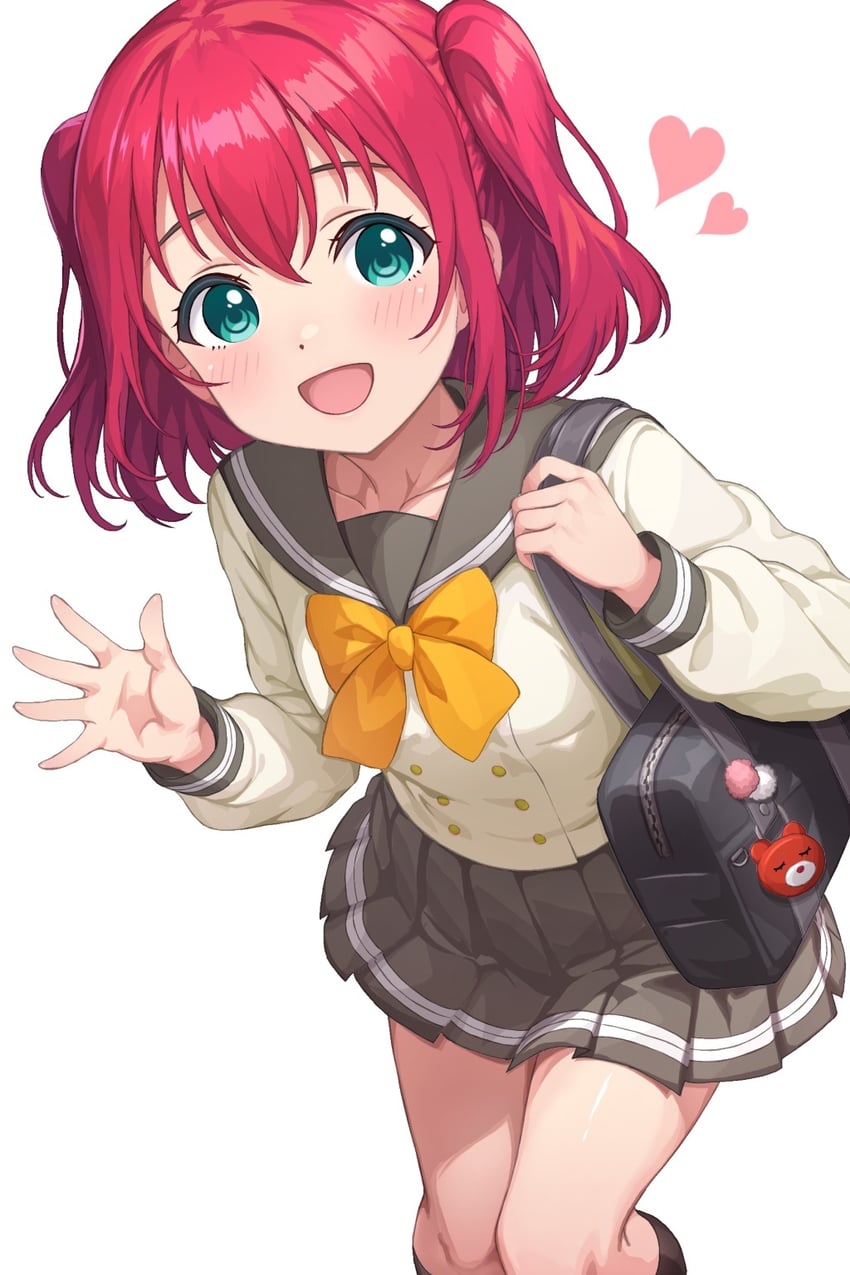 kurosawa ruby (love live! and 1 more) drawn by rabineru