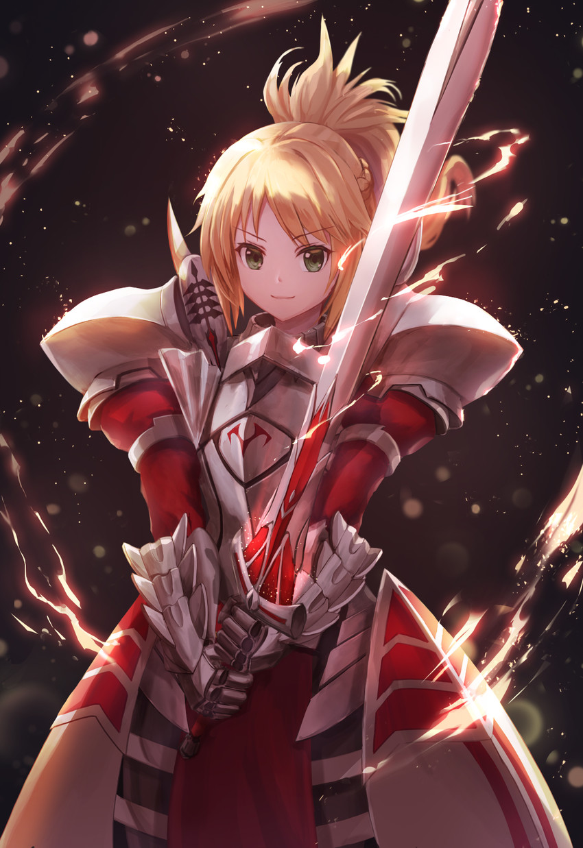 mordred (fate and 1 more) drawn by lunacle