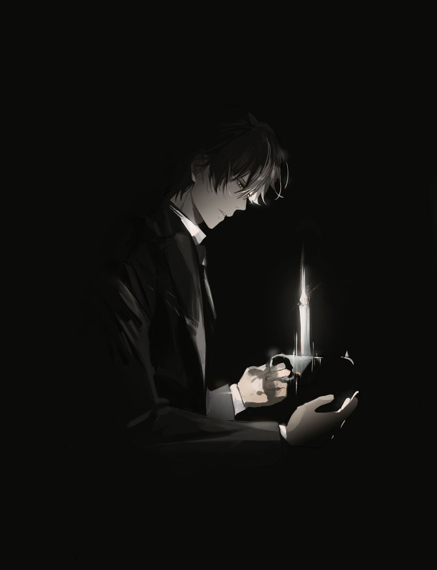 klein moretti (lord of the mysteries) drawn by hahahaha