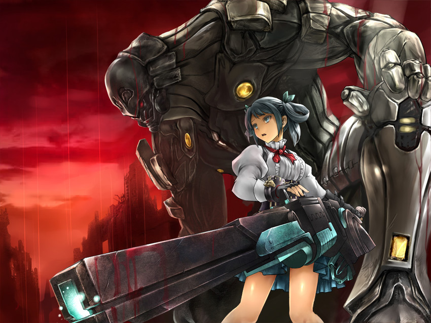 ciel alencon (god eater and 1 more) drawn by kawamatsu_yoshinori