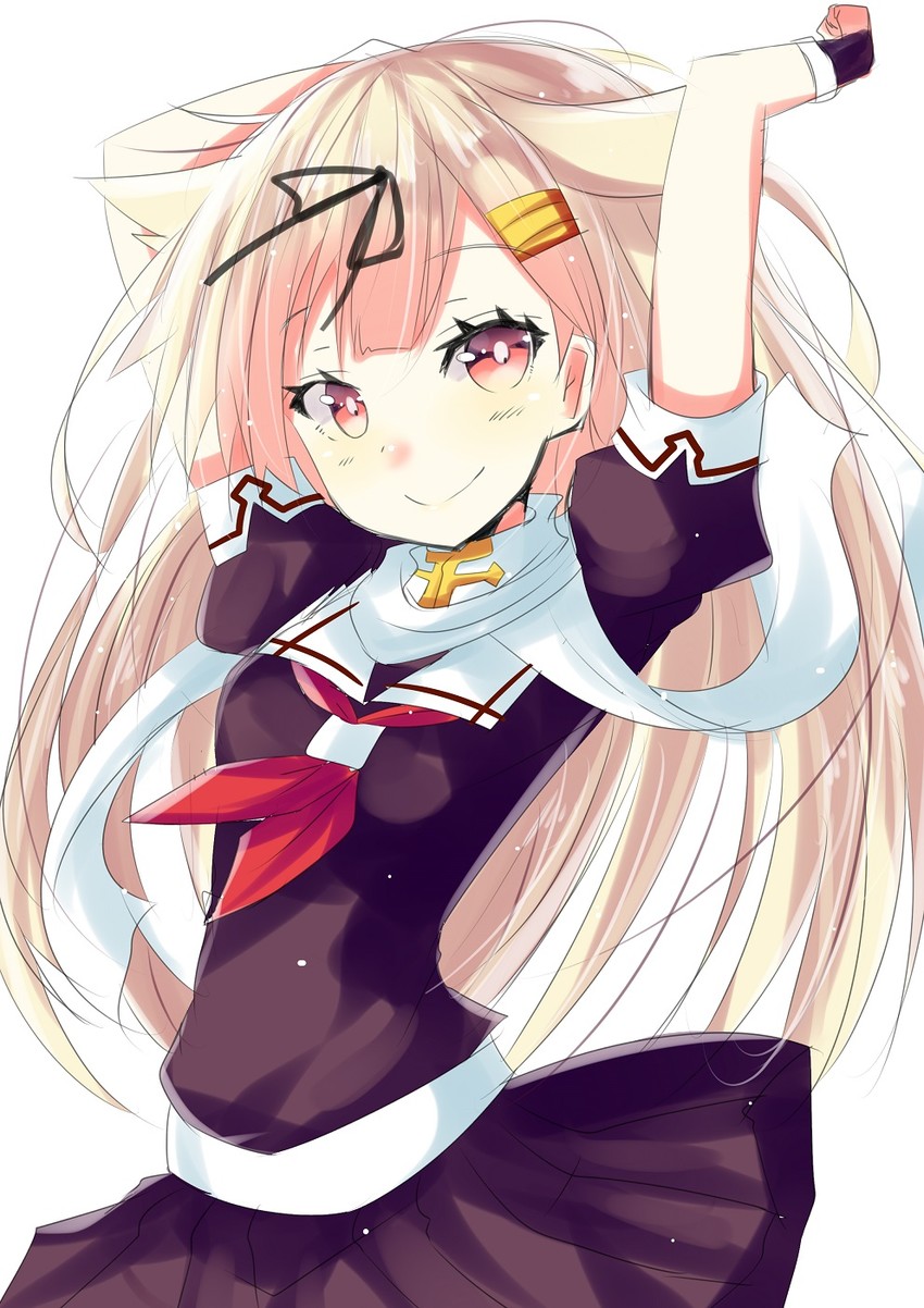 yuudachi and yuudachi kai ni (kantai collection) drawn by hizaka