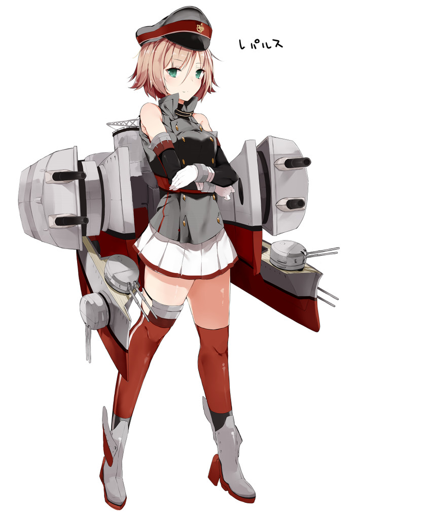 hms repulse (original and 1 more) drawn by akiha_(attract)