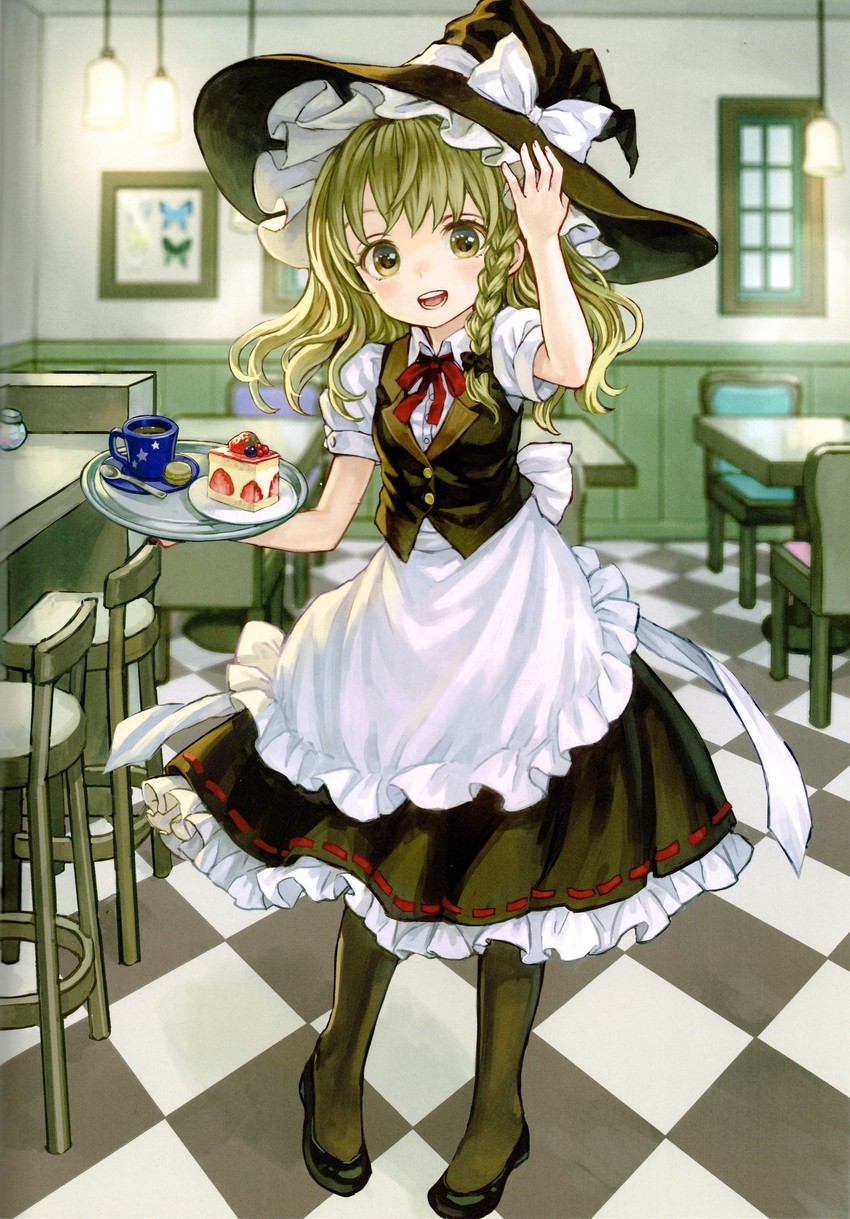 kirisame marisa (touhou and 1 more) drawn by ama-tou