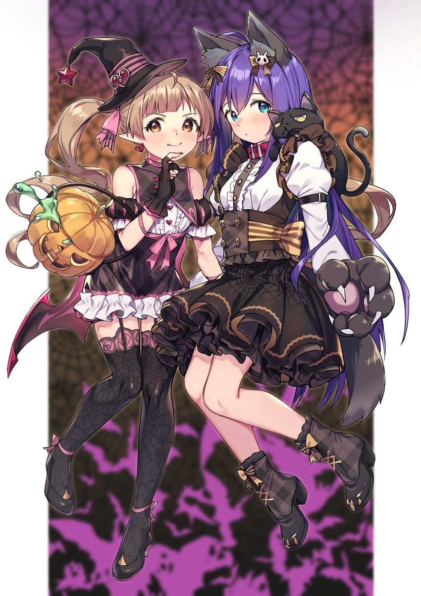 mochizuki anna and hakozaki serika (idolmaster and 1 more) drawn by shennai_misha