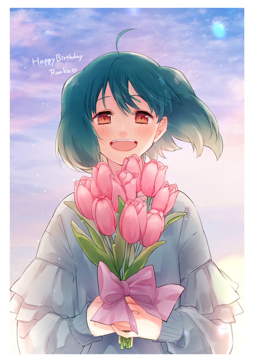 ranka lee (macross and 1 more) drawn by chiyomaru_(yumichiyo0606)