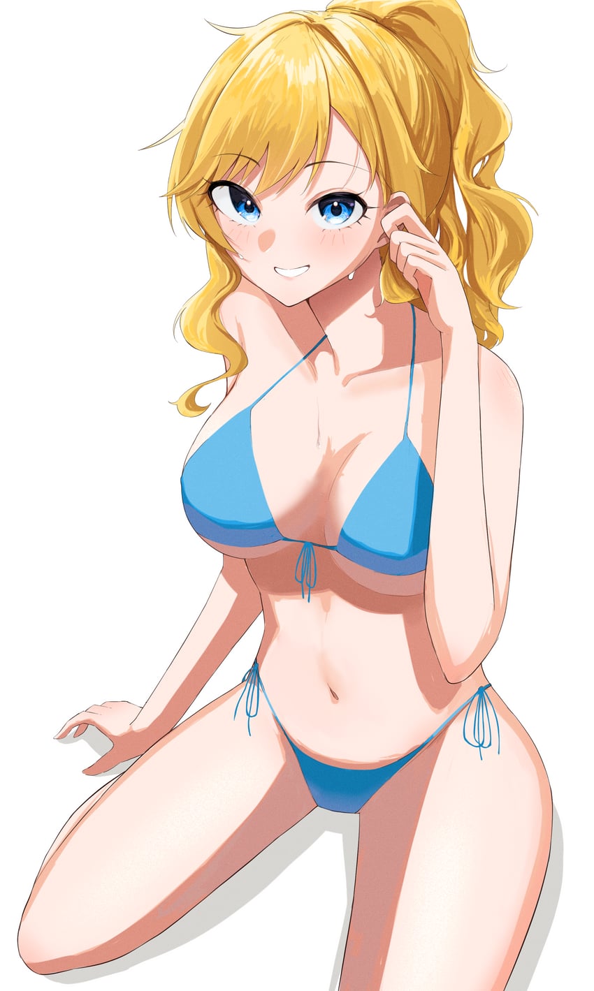 ohtsuki yui (idolmaster and 1 more) drawn by niban_(puka_0507)