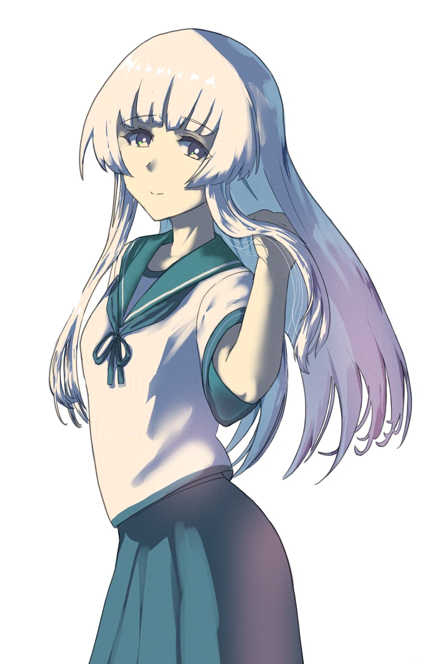 shirakumo (kantai collection) drawn by mrdotd