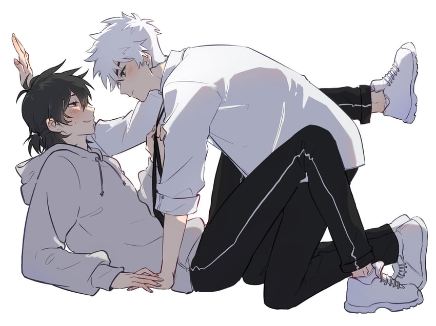 cheng xiaoshi and lu guang (shiguang dailiren) drawn by dongyoufusang