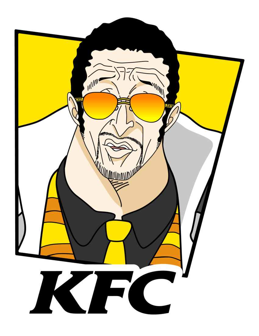 kizaru (one piece and 1 more) drawn by rotenburk