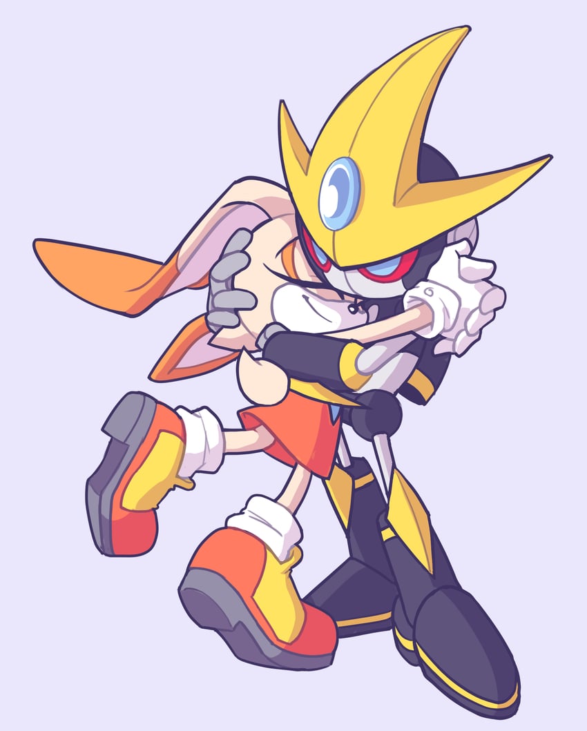 cream the rabbit and gemerl (sonic and 2 more) drawn by siggiedraws