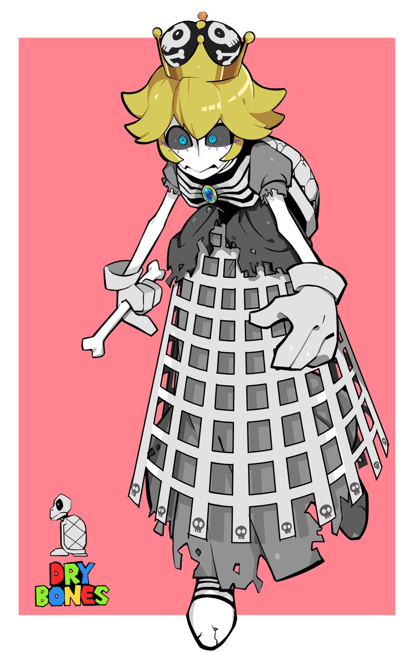 dry bones (mario and 1 more) drawn by buffalo723
